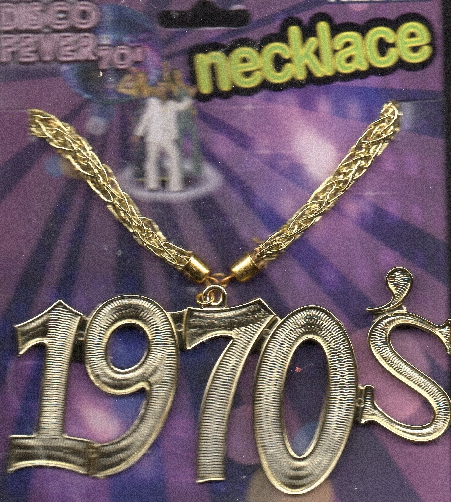 (image for) Plastic Gold 1970 Emblem Necklace